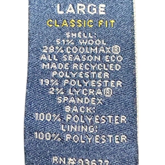 Stafford Black Suit Vest - Picture 4 of 4